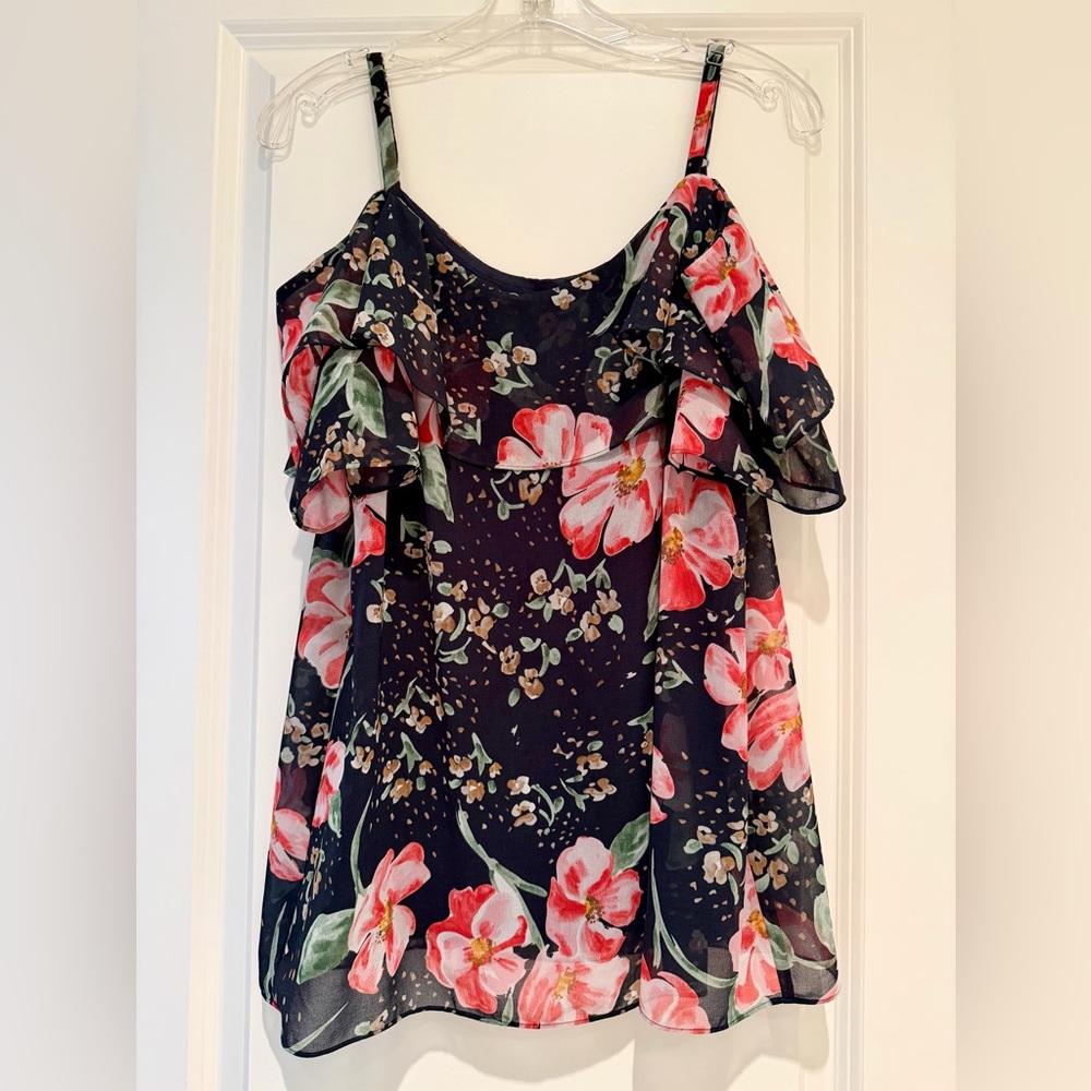 CAbi Fairytale Cold-Shoulder Blouse - Picture 4 of 6